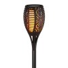 Globo MARENO solarfakkel LED 1800 Kelvin 0,1 Watt voor buiten met sierpatroon