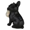 Globo DOGLI LED solarlamp hond tuinverlichting met schakelaar voor buiten 3000 K 6 W