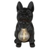 Globo DOGLI LED solarlamp hond tuinverlichting met schakelaar voor buiten 3000 K 6 W