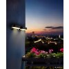 Globo VOTARO LED solar-wandlamp met bewegingsmelder voor buiten en padverlichting