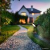 Globo VOTARO LED solar-wandlamp met bewegingsmelder voor buiten en padverlichting