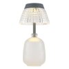 Globo VIONNA LED moderne solarlamp voor buiten als tafellamp 3000 Kelvin 6 Watt
