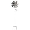 Globo ANORA solarlamp voor buiten paardebloem LED moderne tuinpadverlichting