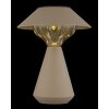 Globo ISALIE LED solar tafellamp voor buiten, decoratieve moderne tuinverlichting