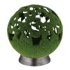 Globo BOSCO LED tuin-zonnelamp voor buiten met schakelaar, kogelvormig, Ø 20 cm, 3000 K, 6 W