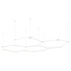 Globo Honeycomb LED zeskantige plafondlamp 11400 Lumen 4000 Kelvin modern design