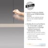 SCHÖNER WOHNEN-Kollektion ADRIANA ROUND LED langwerpige hanglamp 160 cm