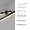 SCHÖNER WOHNEN-Kollektion STRAIGHT verstelbare langwerpige LED plafondlamp 27 Watt 3250 Lumen