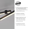 SCHÖNER WOHNEN-Kollektion STRAIGHT verstelbare langwerpige LED plafondlamp 27 Watt 3250 Lumen