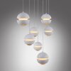 SCHÖNER WOHNEN-Kollektion LINI LED 7-lichts pendellamp, in hoogte verstelbare hanglamp