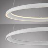 SCHÖNER WOHNEN-Kollektion QUILLO LED ringpendelleuchte voor eettafel, modern, 60 cm