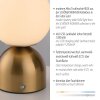 SCHÖNER WOHNEN-Kollektion RUDI LED globe tafellamp met touchschakelaar voor woonkamer