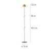 SCHÖNER WOHNEN-KOLLEKTION BELLIS LED verstelbare vloerlamp 126 cm 3000 Kelvin 320 Lumen 2,5 Watt