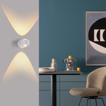 SCHÖNER WOHNEN-Kollektion CHIA LED 2-lichts up & down moderne wandlamp voor binnen