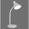 Leuchten Direkt witte LED bureaulamp PIXIE, verstelbaar, 3000 Kelvin warmwit