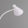 Leuchten Direkt witte LED staande lamp PIXIE, gebogen verstelbare arm, 3000 Kelvin warmwit