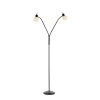 Leuchten Direkt Moderne Vloerlamp LOKI, verstelbaar, Y-vormige armen, 3000 Kelvin warmwit