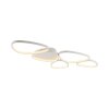 Leuchten Direkt LED-plafondlamp PEBBLES, wit, Memoryfunctie, 3000 Kelvin warmwit