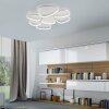 Leuchten Direkt LED plafondlamp PEBBLES met geheugenfunctie, overlappende ovale lichtlussen