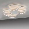 Leuchten Direkt LED plafondlamp PEBBLES met geheugenfunctie, overlappende ovale lichtlussen