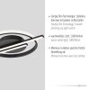 Leuchten Direkt LED-plafondlamp KORSA, geheugenfunctie, 3000 Kelvin warmwit, ronde ring