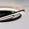 Leuchten Direkt LED-plafondlamp KORSA, geheugenfunctie, 3000 Kelvin warmwit, ronde ring