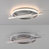 Leuchten Direkt LED plafondlamp KORSA met geheugenfunctie, 3000 Kelvin warmwit