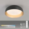 Leuchten Direkt LED-plafondlamp OSKO, afstandsbediening, lichtkleur instelbaar 3000 Kelvin