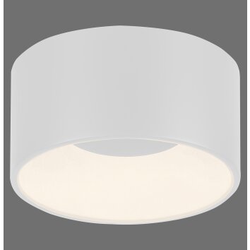 Leuchten Direkt plafondlamp TANIKA LED, geheugenfunctie, 3000 kelvin warmwit, witte kap