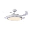 Leuchten Direkt LED-plafondventilator KOPTA, instelbare lichtkleur 3000-6000 Kelvin