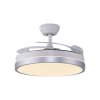 Leuchten Direkt LED-plafondventilator KOPTA, instelbare lichtkleur 3000-6000 Kelvin