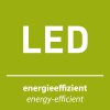 Leuchten Direkt LED staande lamp RITUS zilver, 2 lichtgevende ringen, 3000 Kelvin warmwit