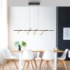 Leuchten Direkt LED-hanglamp Emanda, in messing, verstelbaar, 3000 Kelvin warmwit