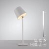 Leuchten Direkt LED tafellamp BOTERIA, verstelbare kap, wit, 3000 kelvin warmwit