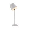 Leuchten Direkt LED tafellamp BOTERIA, verstelbare kap, wit, 3000 kelvin warmwit