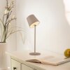 Leuchten Direkt LED tafellamp BOTERIA, kantelbare kap, memoryfunctie, 3000 Kelvin warmwit