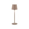 Leuchten Direkt LED tafellamp BOTERIA, kantelbare kap, memoryfunctie, 3000 Kelvin warmwit