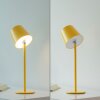 Leuchten Direkt LED tafellamp BOTERIA, verstelbaar, geheugenfunctie, 3000 Kelvin warmwit