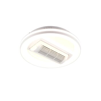 Reality plafondventilator met verlichting Kurula, instelbare lichtkleur 2700-6500 Kelvin
