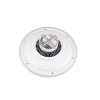 Reality witte ronde plafondventilator Saarela, instelbare lichtkleur 3000/4000/6500 Kelvin