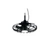 Reality LED plafondventilator Oslo, IP44, instelbare lichtkleur 2700-6500 Kelvin