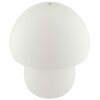 Brilliant LED paddenstoelvormige tafellamp Dupis met witte kap, 2700 Kelvin warmwit