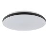 Brilliant platte LED plafondlamp Livio, bewegings- en schemersensor, 3000 Kelvin warmwit