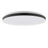 Brilliant platte LED plafondlamp Livio, bewegings- en schemersensor, 3000 Kelvin warmwit