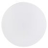 Brilliant platte LED plafondlamp Livio, bewegings- en schemersensor, 3000 Kelvin warmwit