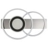 Brilliant LED plafondlamp Maureen met ringen, geheugenfunctie, 3000 Kelvin warmwit