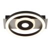 Brilliant moderne LED plafondlamp Maureen met Memoryfunctie en ronde lichtcirkels