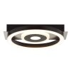Brilliant moderne LED plafondlamp Maureen met Memoryfunctie en ronde lichtcirkels