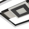 Brilliant Leuchten vierkante LED plafondlamp Baldo, Memoryfunctie, 3000 Kelvin warmwit