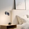 Brilliant conische wandspot Vertino, 3000 Kelvin warmwit, draaibaar, kantelbaar